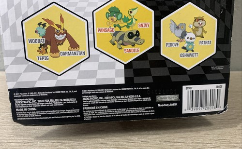 Pokemon Figure Multipack B&W Series #4 Tepig, Woobat and Darmanitan - Picture 8 of 8
