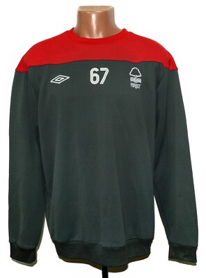 NOTTINGHAM FOREST 2011/2012 TRAINING FOOTBALL TOP SIZE XL ADULT #67 PLAYER ISSUE