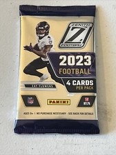 (1) 2023 Panini Zenith NFL Football Factory Sealed Pack From Blaster Box Stroud?