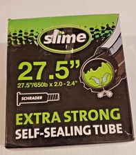 Slime Extra Strong Self-Sealing Bicycle Tube Schrader 27.5" X 2.0-2.4" Bike