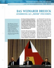 The Weimar Triangle - Reconciliation as "Motor" for Europe Info Card