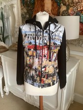 Dolcezza A/w 24 New Season Hooded Jacket Nwt Size Small Rrp £129
