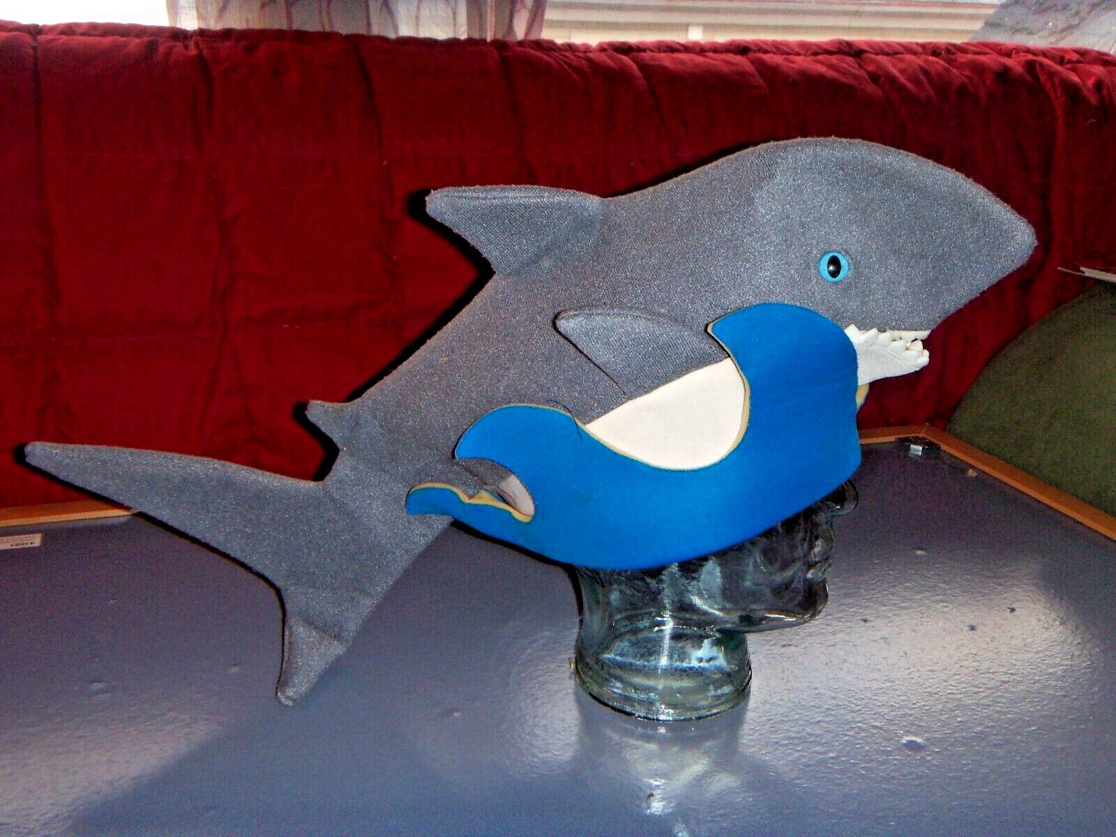 Cappello Costume Squalo Pony Express San Diego Halloween Adulto Taglia Unica