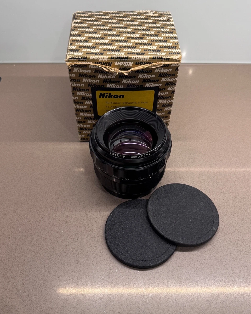 Nikon f/5.6 Camera Lenses 240mm Focal for sale | eBay