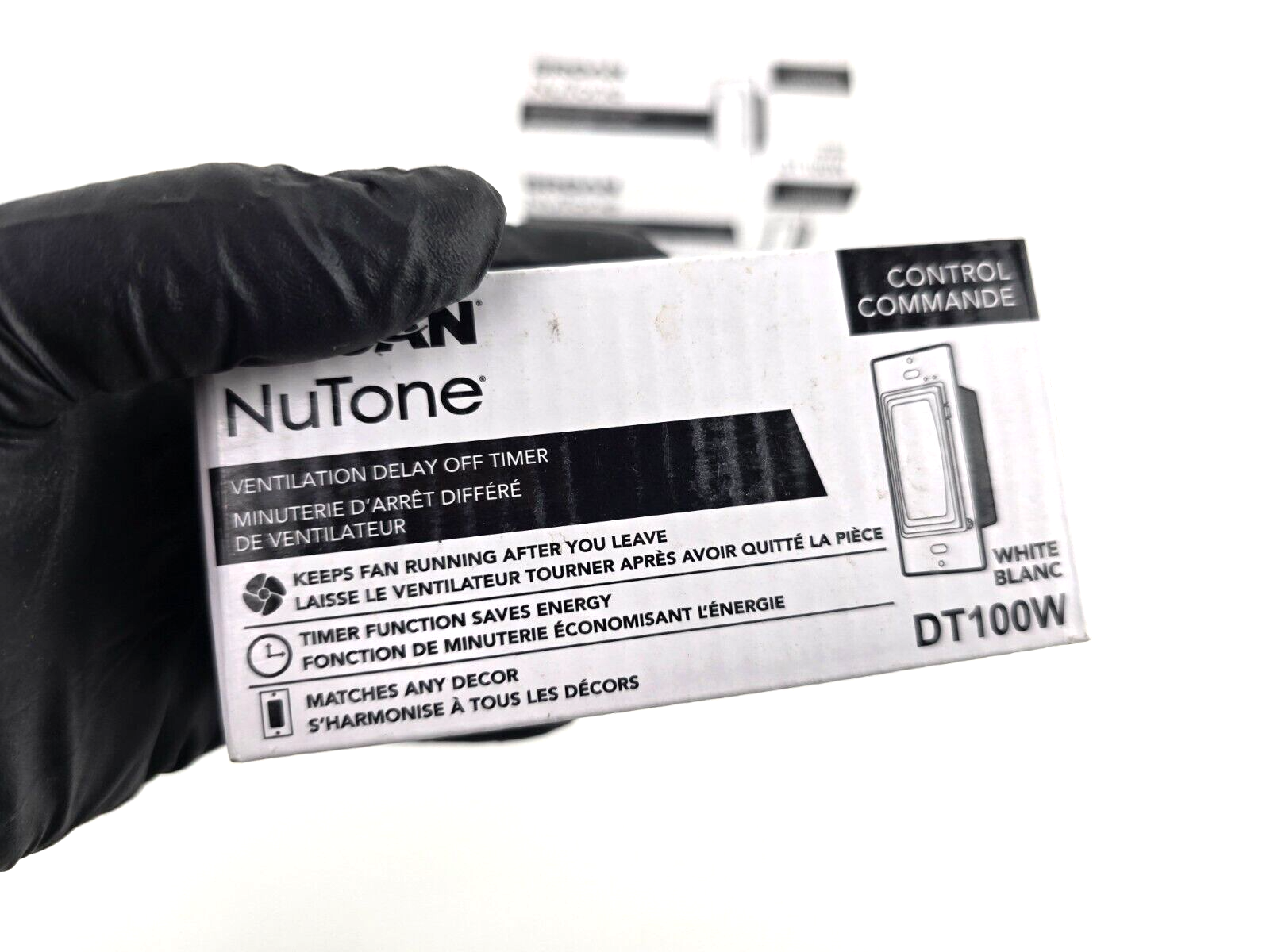 Broan-Nutone Exhaust Vent Fan Delay-Off Wall Control/Timer DT100W | eBay