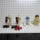 LEGO Star Wars: Naboo Fighter (7141) Vintage, Mini Figs Only, Great Condition