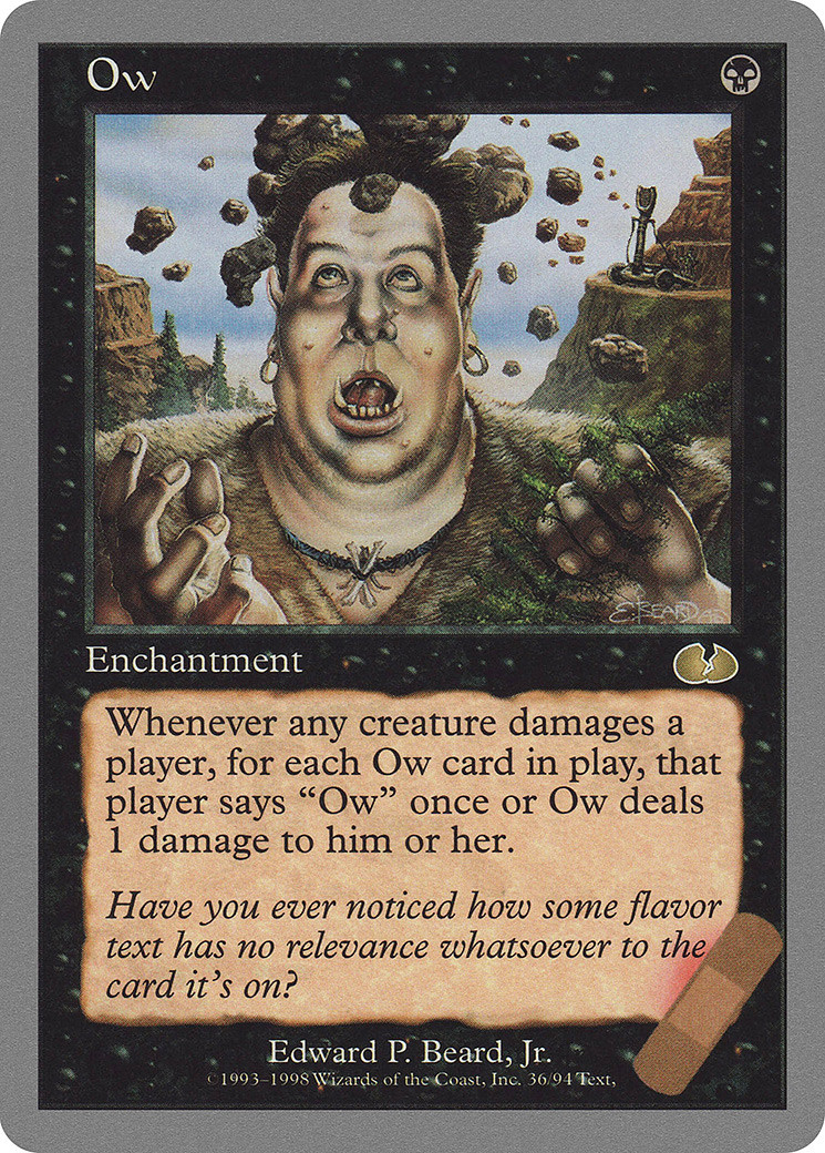 1 x Ow - Unglued - LP - Magic The Gathering - MTG | eBay
