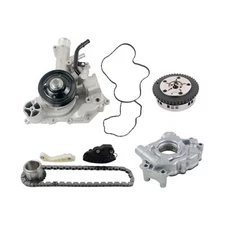 Engine Oil Pump Water Pump Timing Chain Kit Replacement For 2009-2015 Dodge R...