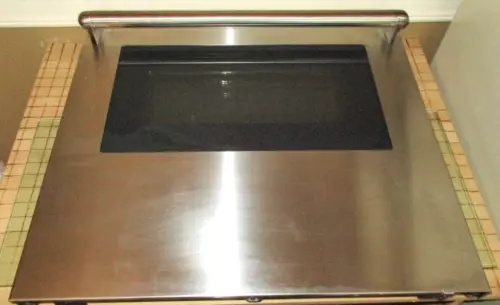 Thermador CMT227S  Lower Oven Door Complete 14-37-054-51, 14-37-054
