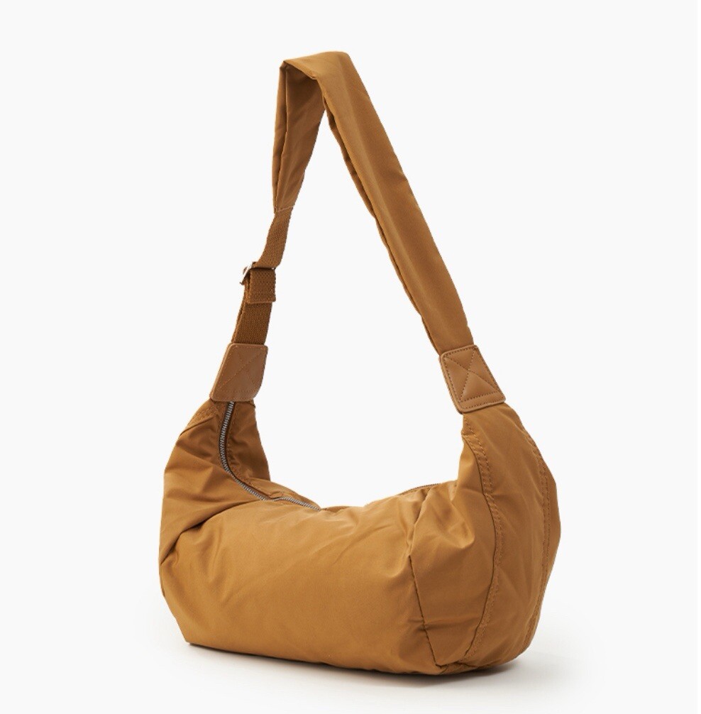 PAPERBOY Basic Shoulder Bag - Brown | eBay