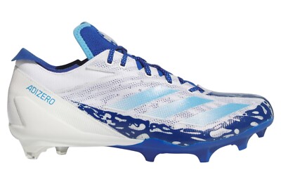 Size 11.5 Adidas Adizero Electric Speed Juice Blue White Men s Football Cleats 