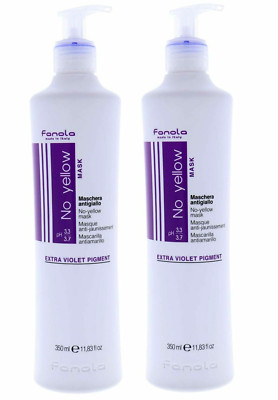 Fanola No Yellow Mask 11.83 fl oz /350 ml (2 Pack)