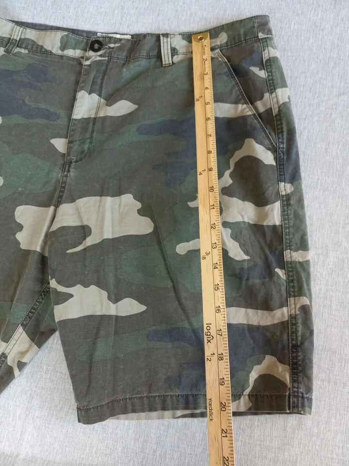 Мужские военные зеленые хлопковые шорты O'Neill 40 Utility Coumoflage Y2K Chinos - Изображение 2 из 4