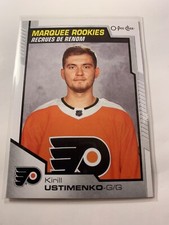 KIRILL USTIMENKO  20-21  ROOKIE OPC #641  Philadelphia Flyers