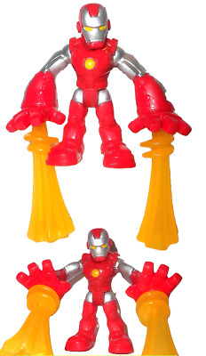 Marvel Super Hero Squad silver centurion IRON MAN Adventures playskool panther
