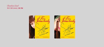 K-POP LUNA f(x) 1st Mini Album Free Somebody CD + 48p Booklet +