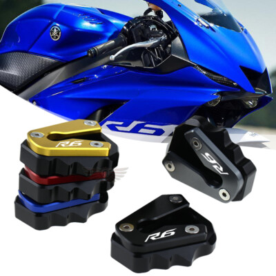 For YAMAHA YZF R6 YZFR6 2020-2022 Kickstand Foot Side Stand Pad ...