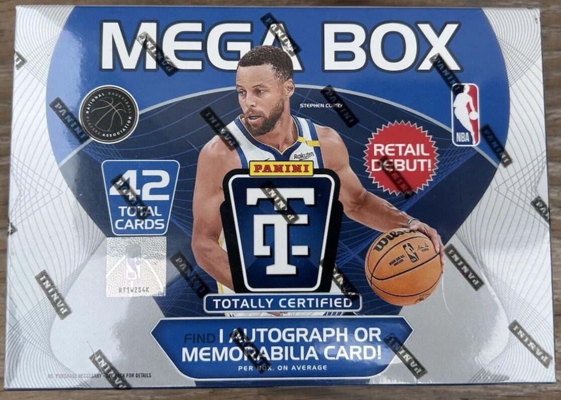 2024-25 Panini Totally Certified Basketball Mega Box New In Box