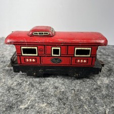 Vintage Marx O Scale New York Central Lines Tin Caboose 556 Train Car