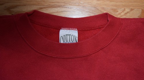 VTG Womens Red Sweatshirt Teddy Bear Santa Hat Gift Christmas Crew Neck USA XL - Bild 10 von 12