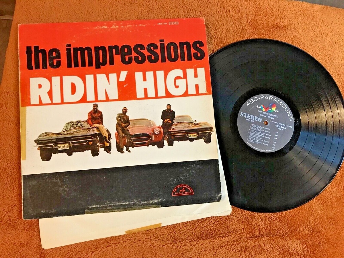 【新品未開封】【レコード】The Impressions Ridin' High The Impressions – Ridin' High – Vinyl (LP, Album + 2 more