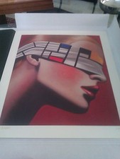 Serigrafia su cartoncino di Alessandro Paternò BELLISSIMA!! AFFARE!! No Rabarama