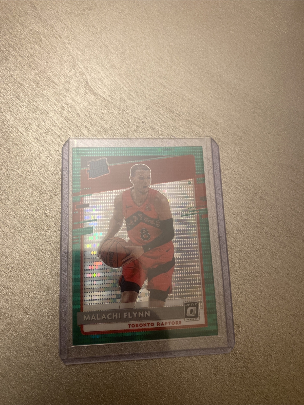 Malachi Flynn Green Pulsar Rated Rookie Fanatics Exclusive 2020-21 Optic #179