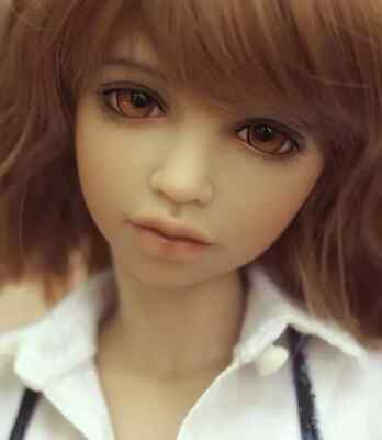 1/4 BJD Doll SD Girl JID Benny Light Tan Color-Free Face Make UP+Eyes