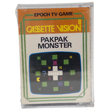 EPOCH CASSETTE VISION PAKPAK MONSTER TV GAME ...