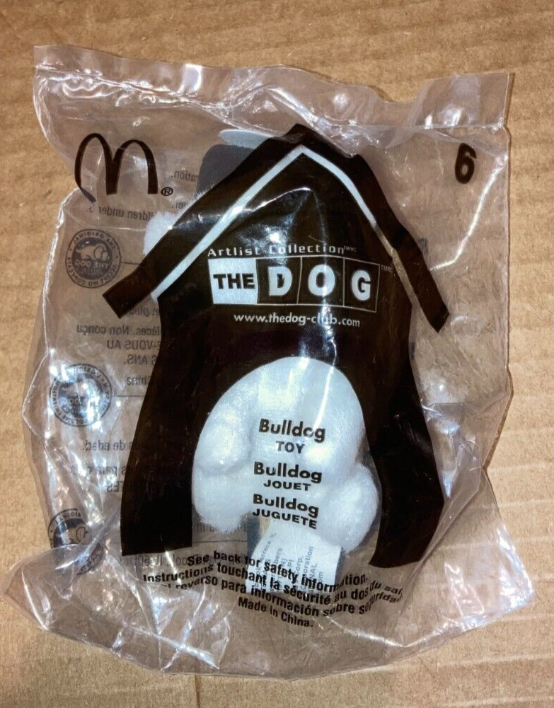 2005 The Dog McDonalds Happy Meal Plush Toy - Bulldog #6
