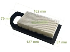 Air Filter for Briggs & Stratton B&S 1-Cylinder Engine Powerbuilt OHV I/C 10-...
