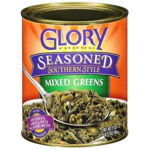 Glory Foods Mixed Greens Seasoned 27 Oz for sale online eBay