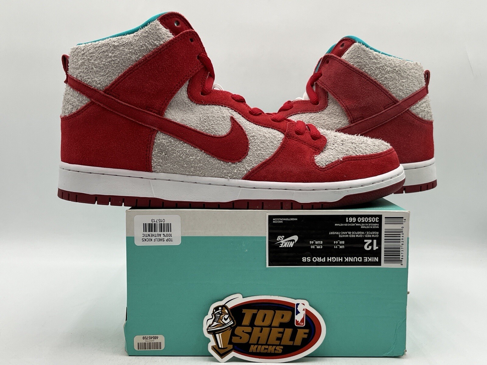 Nike Sb Dunk High Dr. Suess Size 12 Authentic Rare Vintage 2014 VTG OG