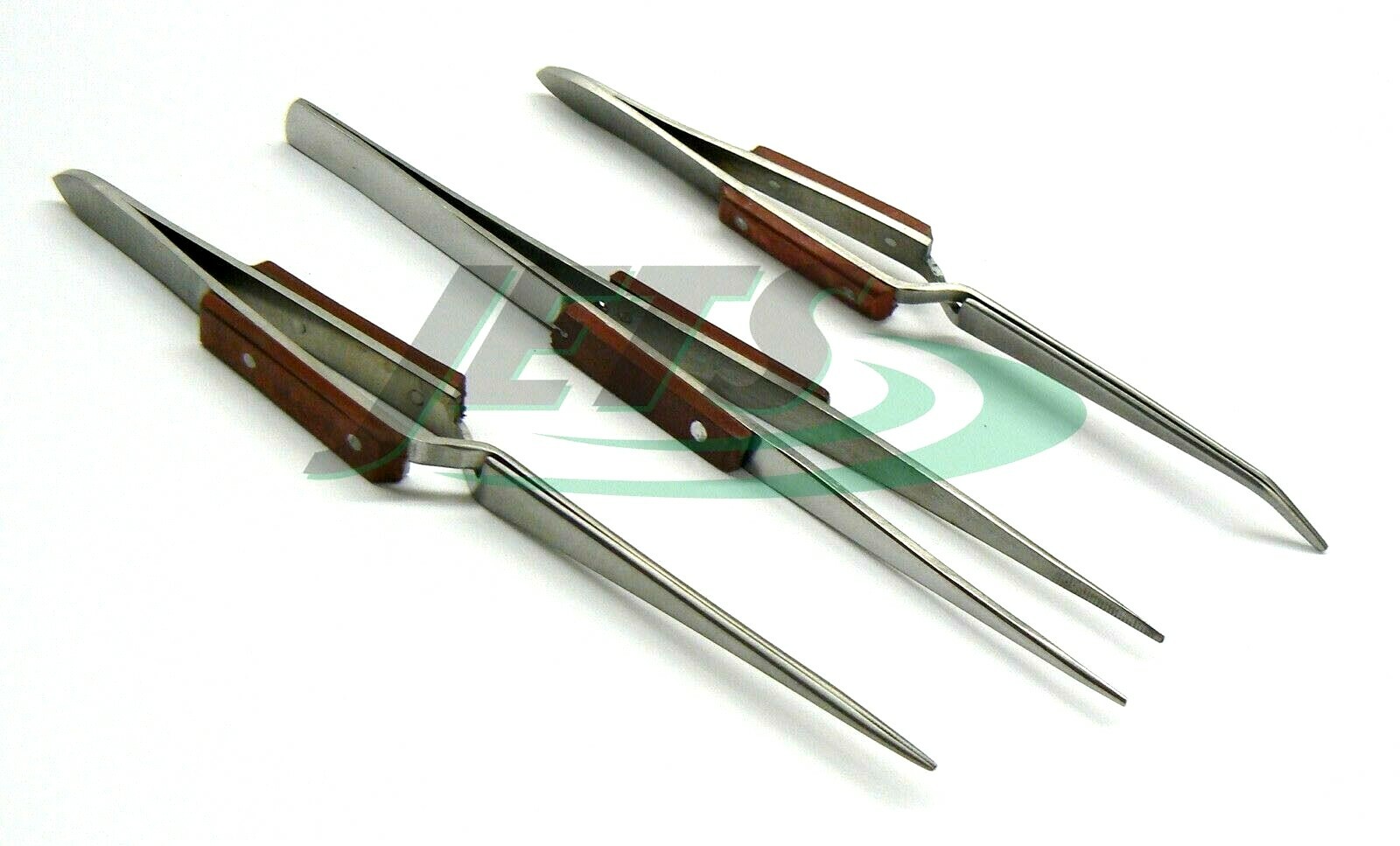 Round Mouth Cross-Locking Tweezers Small