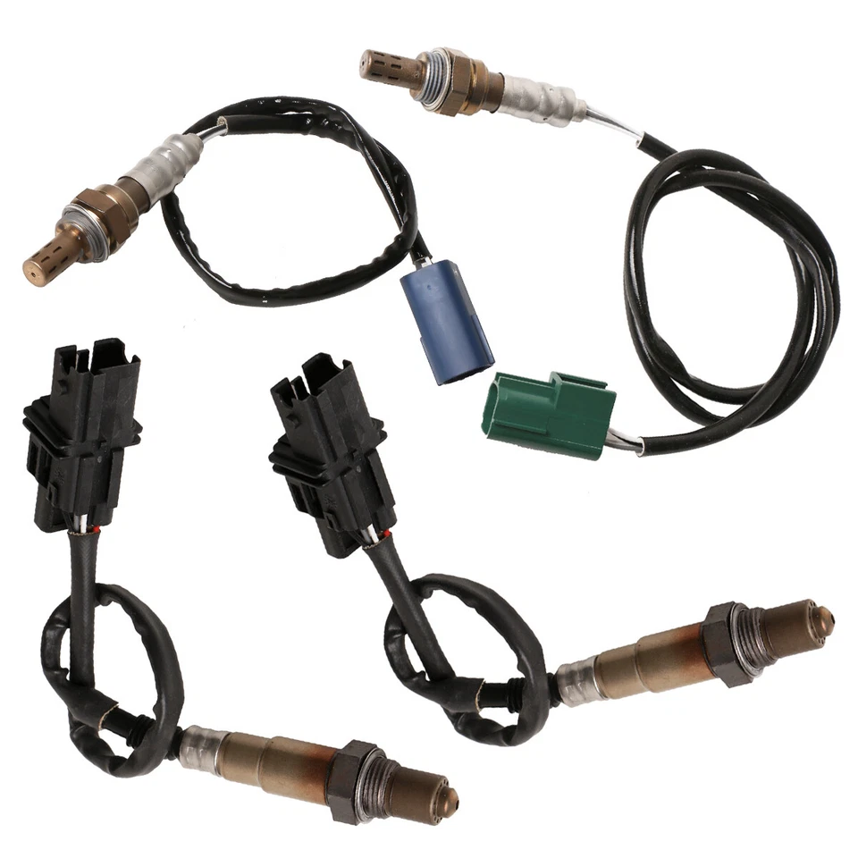 Juego de 4 sensores de oxígeno aguas arriba + aguas abajo para Nissan 350Z 2005-2006 3,5 L V6 EE. UU. Foto 2 de 4