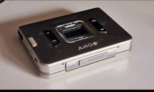 Super Rare Sony Walkman WM-FX855 Radio Cassette Player Dual LCD Remote Control - Picture 11 of 14