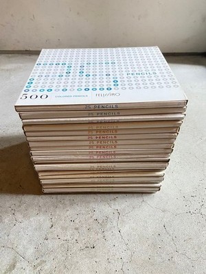 FELISSIMO 500 Colored Pencils Collection Complete 25 x 20 Cases