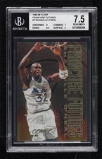 1995-96 Fleer Franchise Futures Shaquille O'Neal #7 BGS 7.5 HOF 0q3