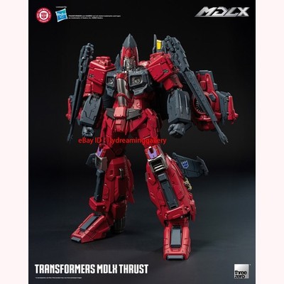 Threezero Transformation MDLX Thrust 7.8in Limited Collectible Action Figure