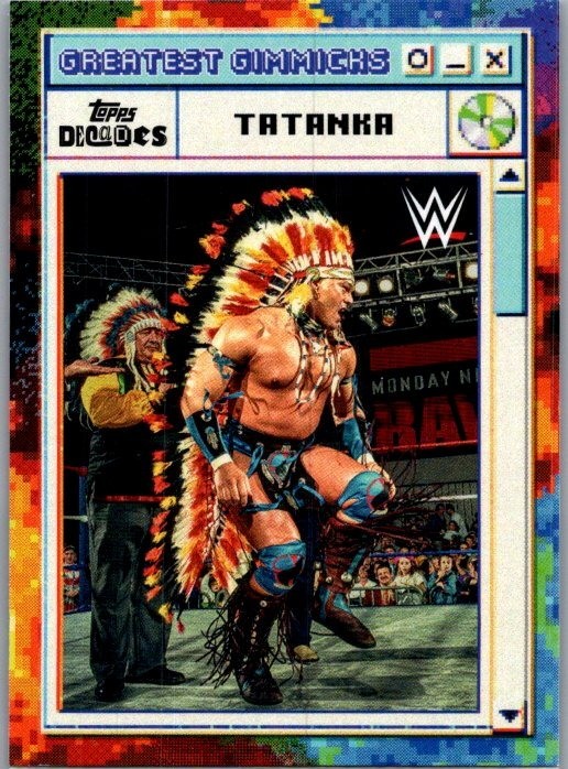 2026 Topps Decades 1990's WWE #112 Tatanka