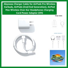 MFi Certified 5ft Charger for AirPods Pro, 2nd/3rd Gen  Max - Safe Charging