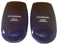 Covergirl Aqua Smooth Classic Ivory 710 Compact Foundation SPF 20 Lot Of 2