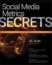 SOCIAL MEDIA METRICS SECRETS By John Lovett *Excellent Condition*