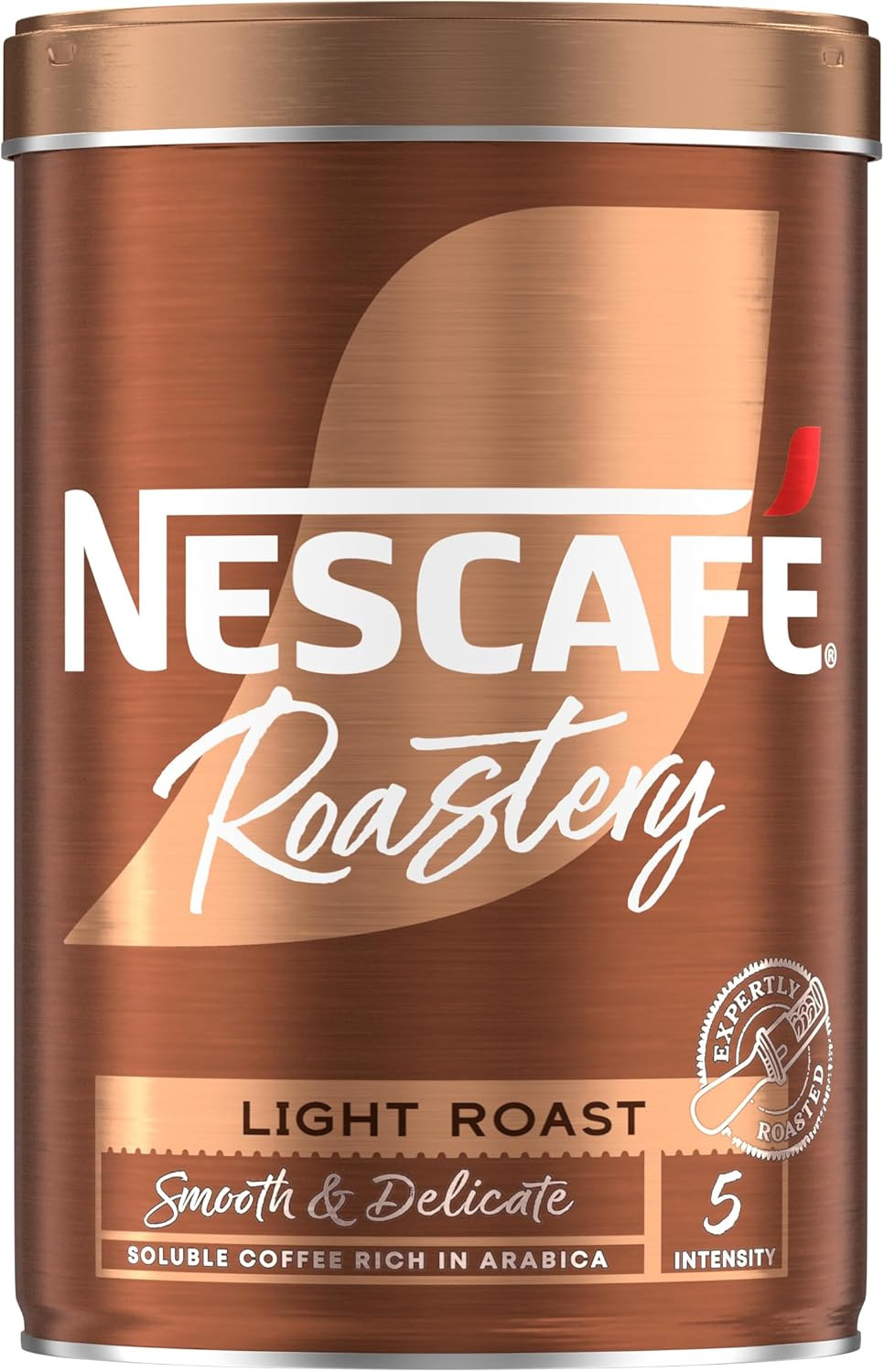 Roastery Light Roast Premium Instant Coffee, Smooth Delicate Arabica and Robusta