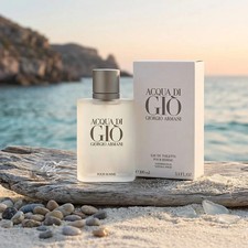 Giorgio Armani Acqua Di Gio 3.4 oz Men's Eau de Toilette Spray New & Sealed NEW