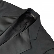VTG Chaps Ralph Lauren Men's 100 Wool 1-Button Tuxedo Jacket Black   USA   40S