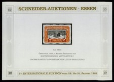 CUTTER AUCTION/FOOD COMMEMORATIVE BLOCK 1981 AUSTRIA CENTREPIECE UPSIDE DOWN xd53