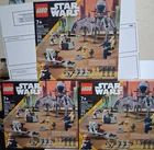 (3) LEGO Star Wars 75372 Clone Trooper & Battle Droid Battle Pack 215pcs 7+