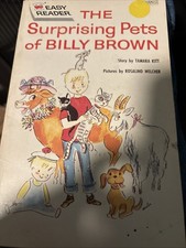 The Surprising Pets of Billy Brown 1962 Wonder Books Easy Reader Tamara Kitt
