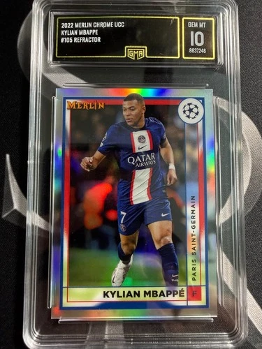 Kylian Mbapp 2022 Kylian Mbapp #105 Refractor